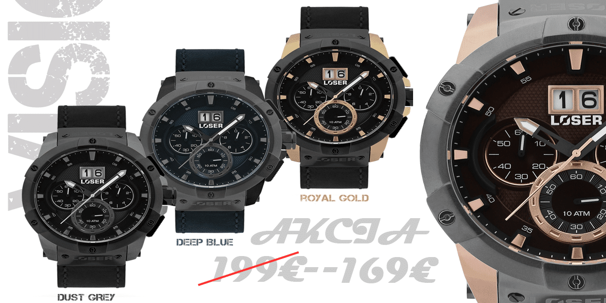 Pánske hodinky rebel