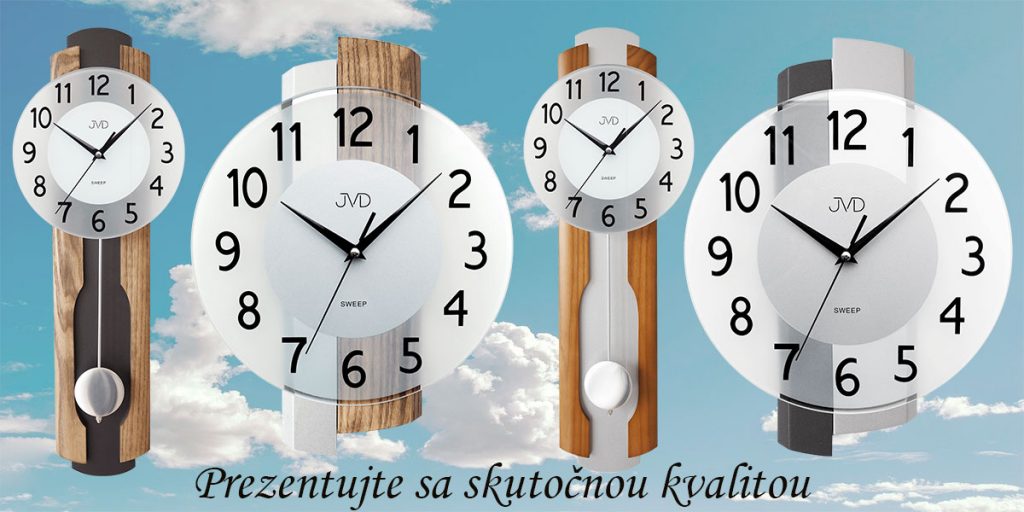 hodiny na stenu drevene