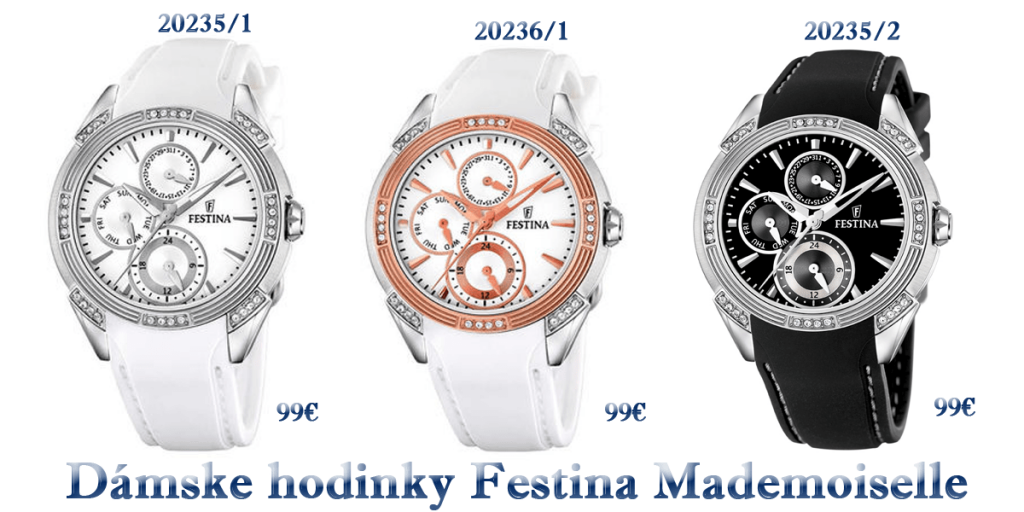 Dámske hodinky Festina Mademoiselle.