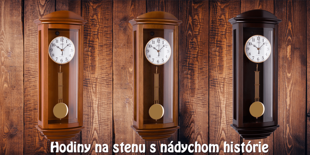 Hodiny na stenu s nádychom histórie.