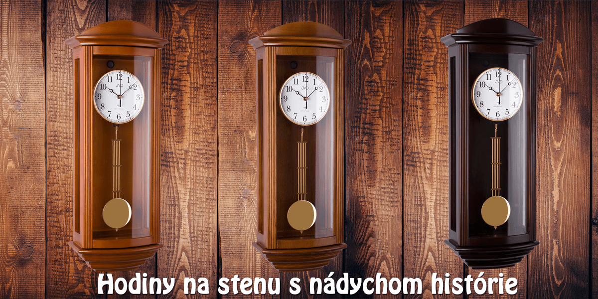 Hodiny na stenu s nádychom histórie.