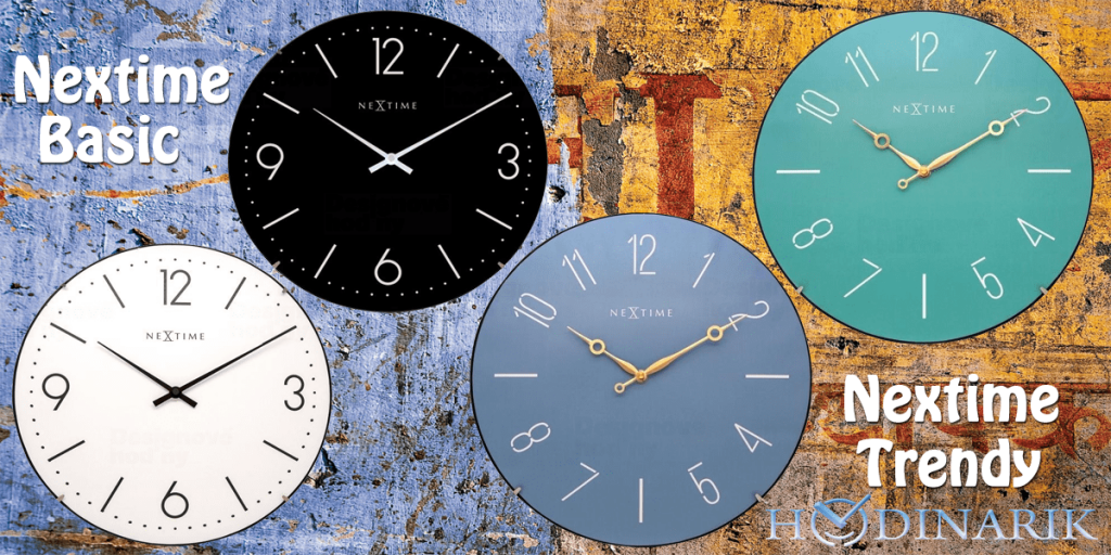 Hodiny na stenu ako sprievodca vzduchom.