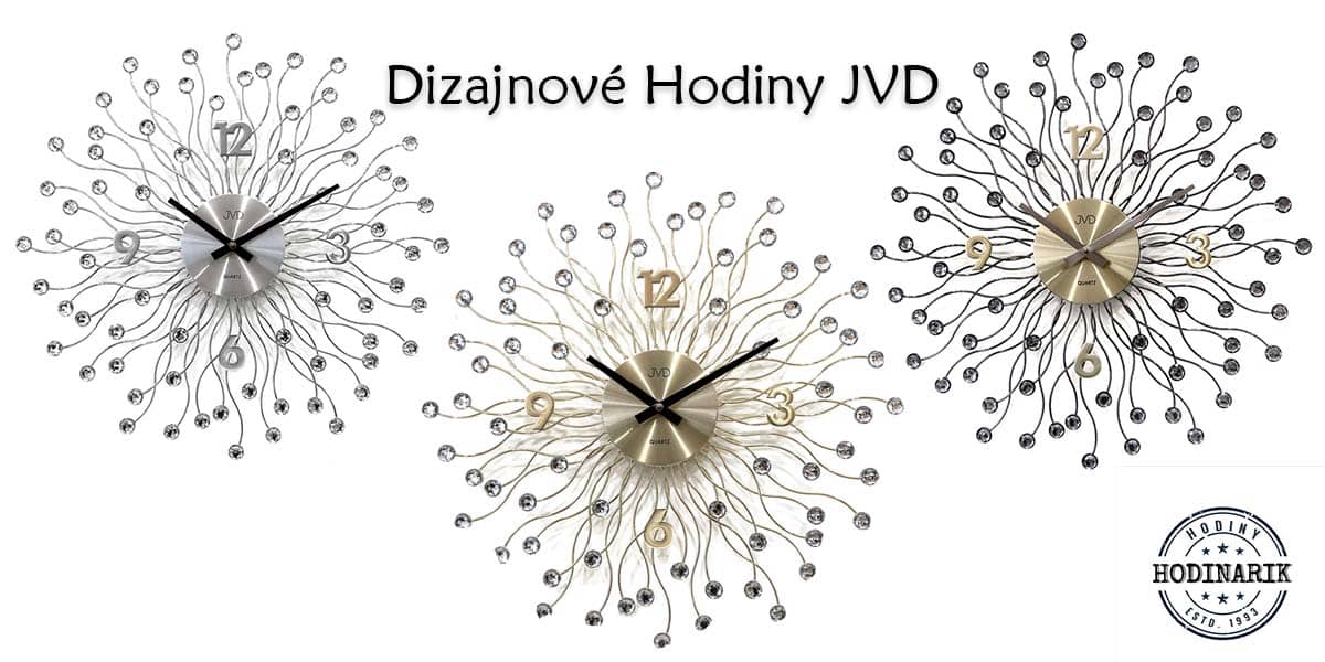 Dizajnové hodiny JVD