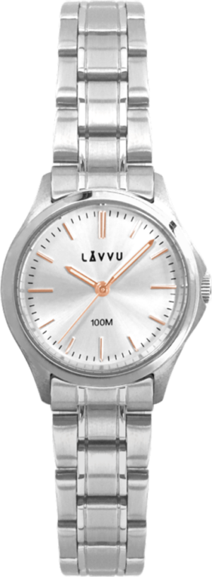 LAVVU Dámske hodinky ARENDAL Rose Gold s vodotesnosťou 100M