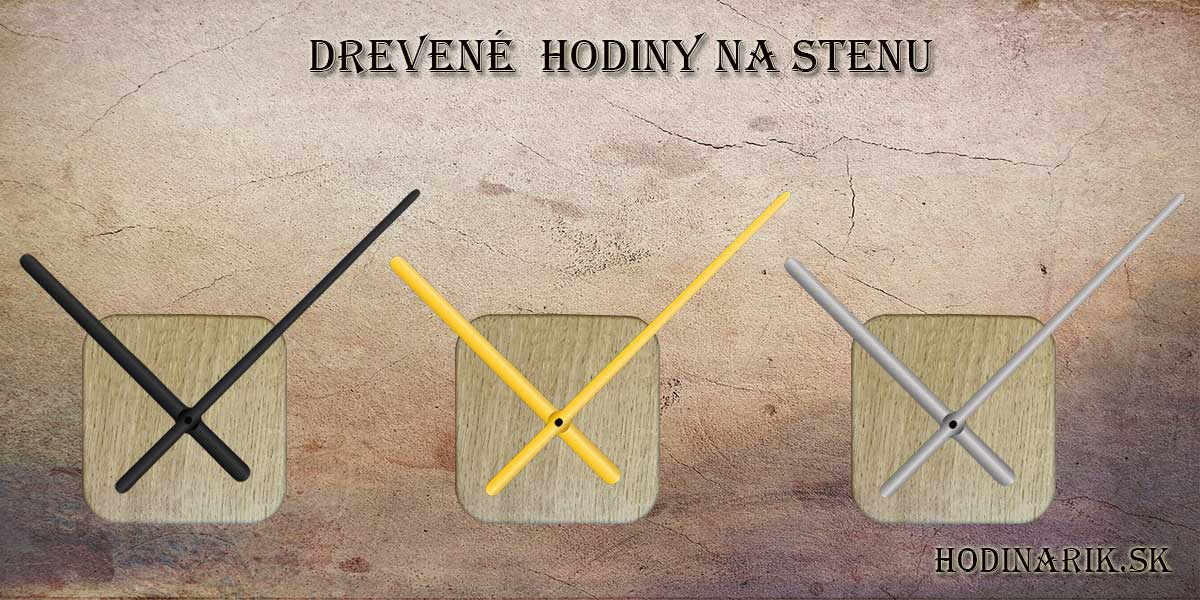 Poskladaj si vlastné hodiny na stenu