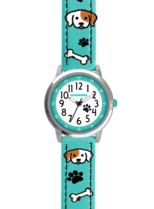 CLOCKODILE Modré detské hodinky DOGS