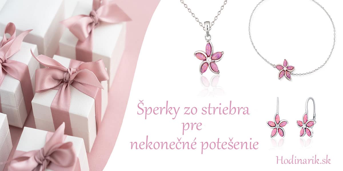 Šperky zo striebra pre nekonečné potešenie