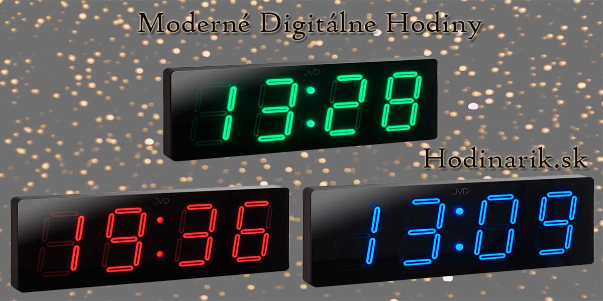 Moderne digitalne hodiny JVD