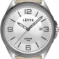 LAVVU Pánske hodinky so zafírovým sklom HERNING Grey