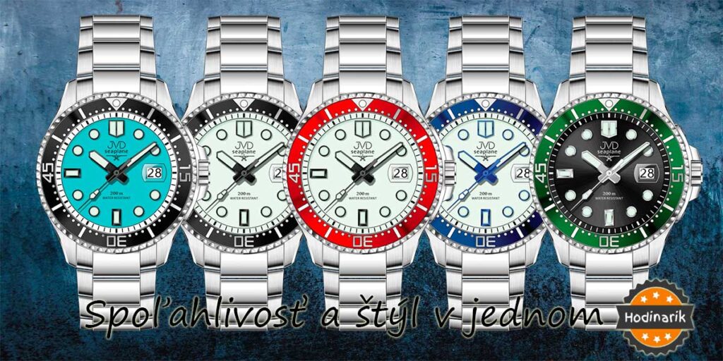 Spoľahlivosť a štýl v jednom to sú Hodinky JVD JE 1012