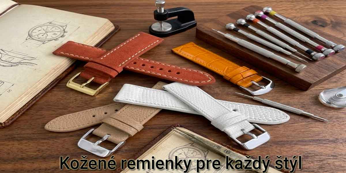 Kožené remienky pre každý štýl